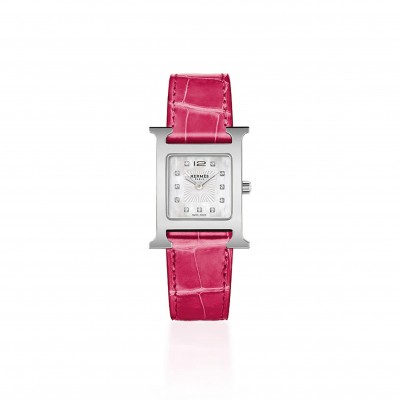 HERMÈS HEURE H WATCH SMALL MODEL 25 MM W036748WW00